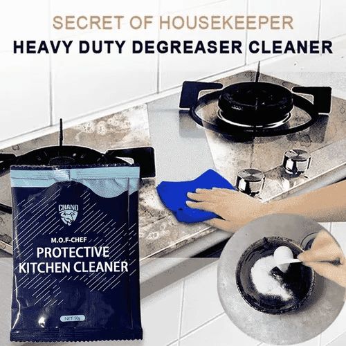 Kitchen & Home Heavy Duty Degreaser Cleaner spray bottle, powerful grease & stain remover for household use