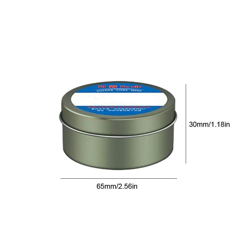 Ergonomic lead-free solder paste syringe for easy application in electronics and jewelry repair