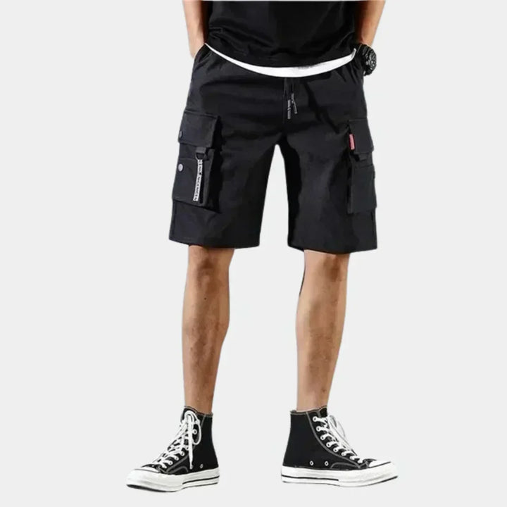 Men's casual cargo shorts for summer, offering a lightweight feel & versatile style for outdoor adventures.