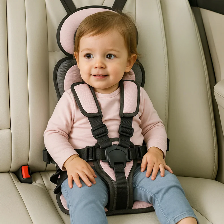 Must-have child car accessory: portable travel harness for kid safety. Lightweight, secure toddler car seat alternative.