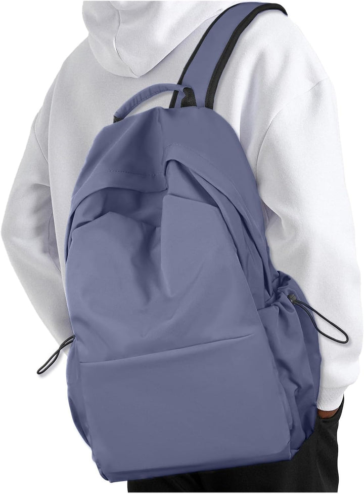Organized school & travel backpack, water-resistant, ideal for students.