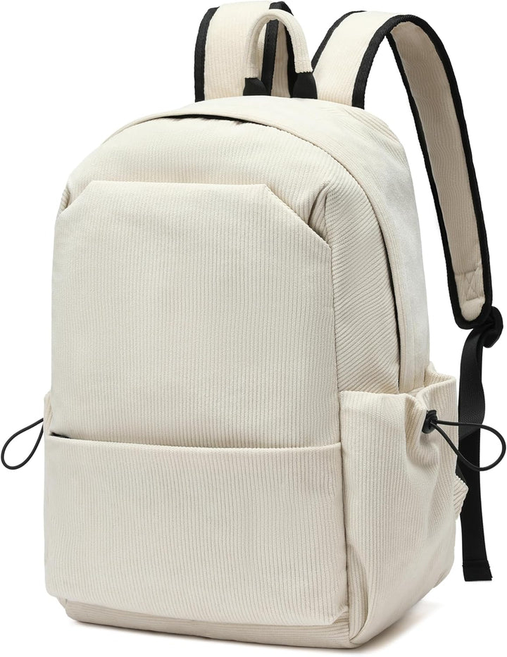 Durable water-resistant laptop travel backpack, unisex & organized.