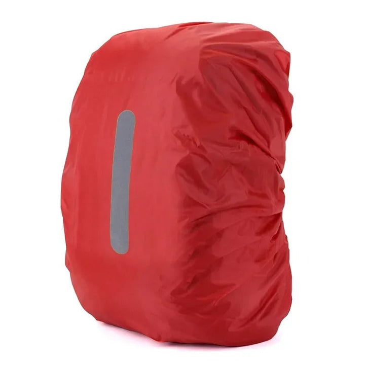 Lightweight & portable reflective backpack cover, ensuring your gear stays dry on trips.