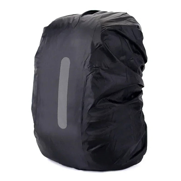 Essential hiking accessory: lightweight, reflective, waterproof rain cover for backpacks.