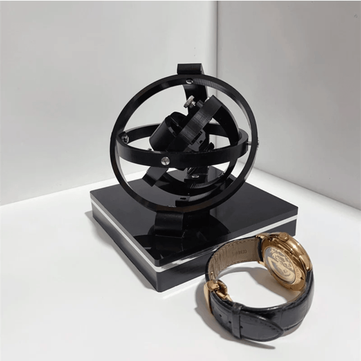 Premium automatic watch winder, a luxury gift for men and watch collectors. Stylish home decor.