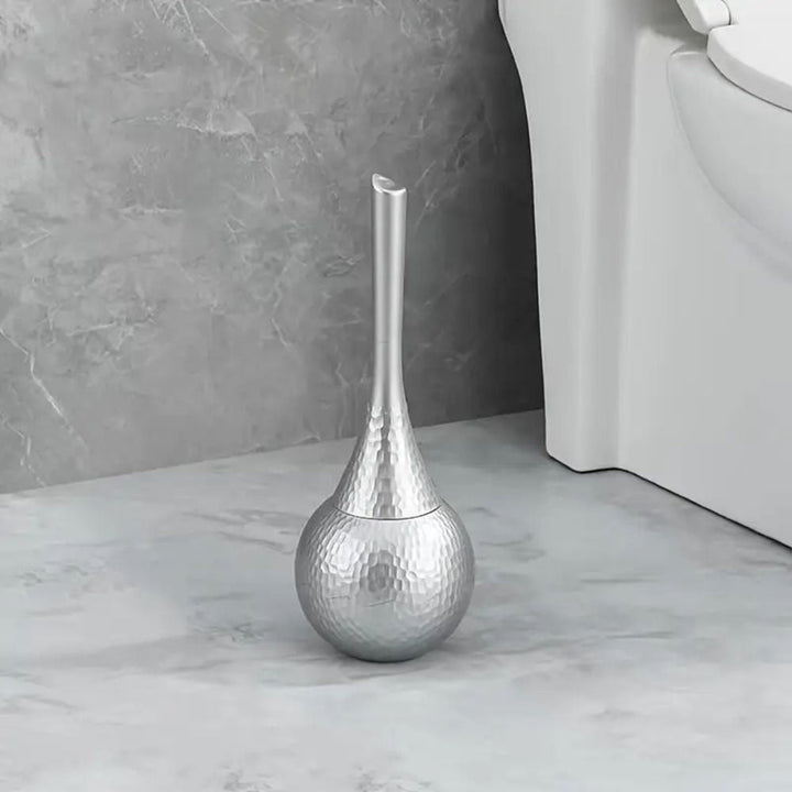 Modern luxury toilet brush with discreet storage. An elegant bathroom accessory ensuring hygiene and stylish home decor.