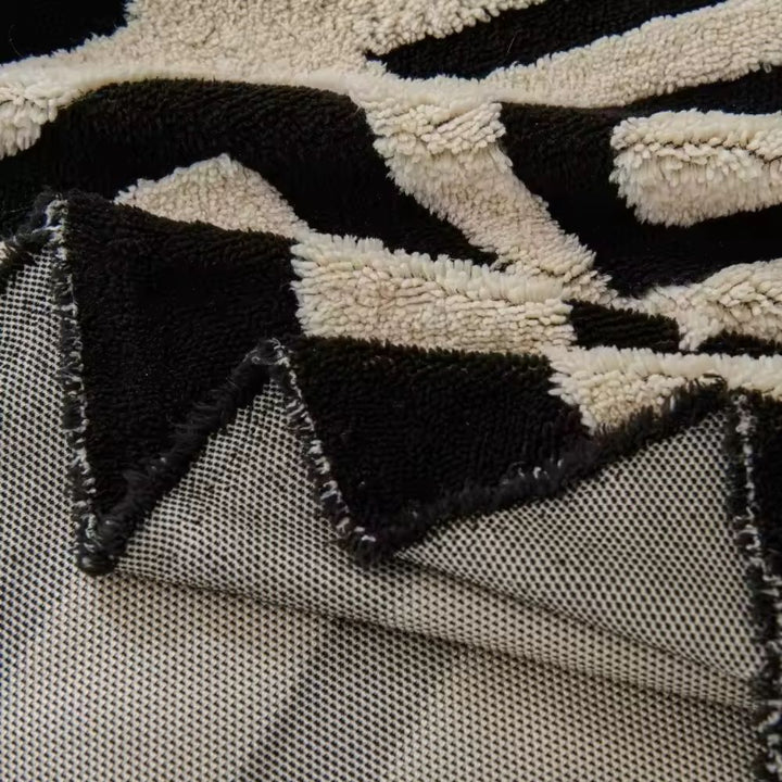 Decorative luxury Urban Maze sofa cover. Modern microfiber furniture protector, pet friendly & easy clean.