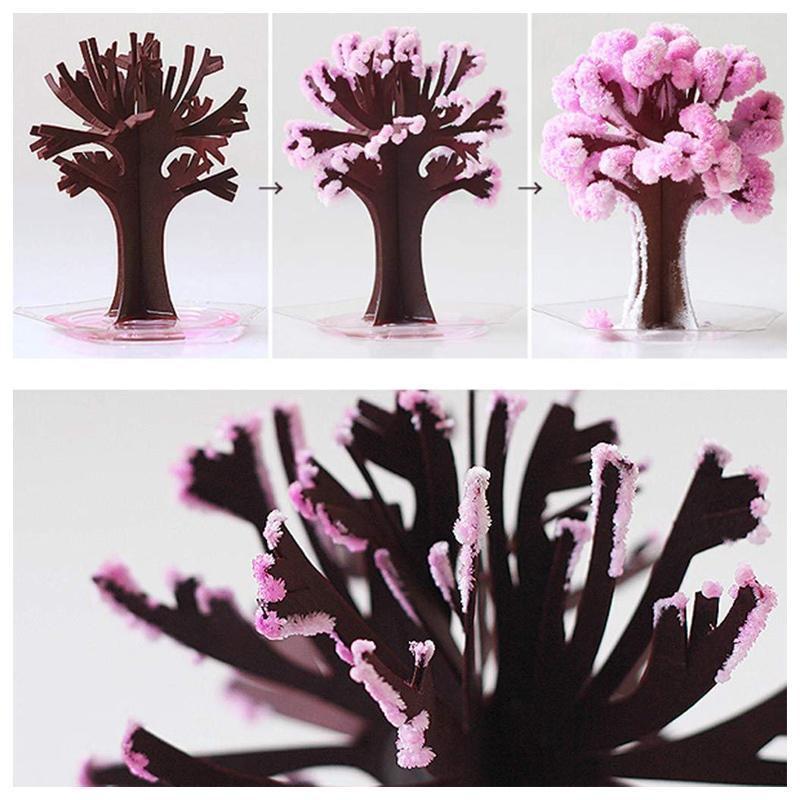 Packaged Magic Growing Crystal Tree Kit box, ready for gifting, a unique science present