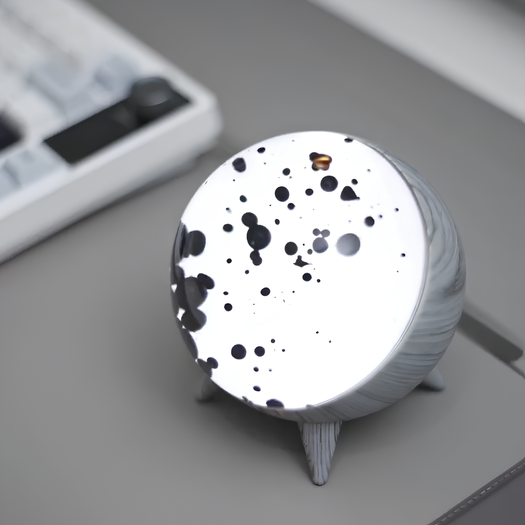 MagnePulse: an interactive, music-reactive ferrofluid visualizer & Bluetooth speaker; a unique tech gadget.
