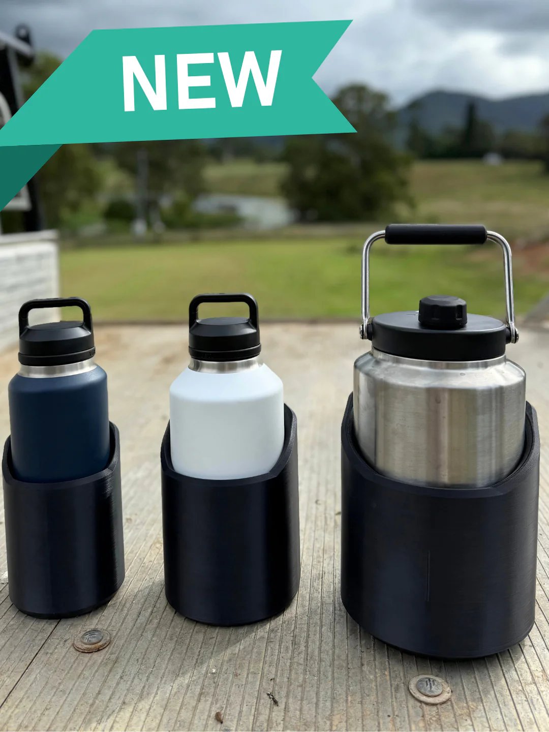 Magnetic drink holder, a versatile bottle mount for tools, gym & garage. Offers secure, hands-free hydration for any workspace.