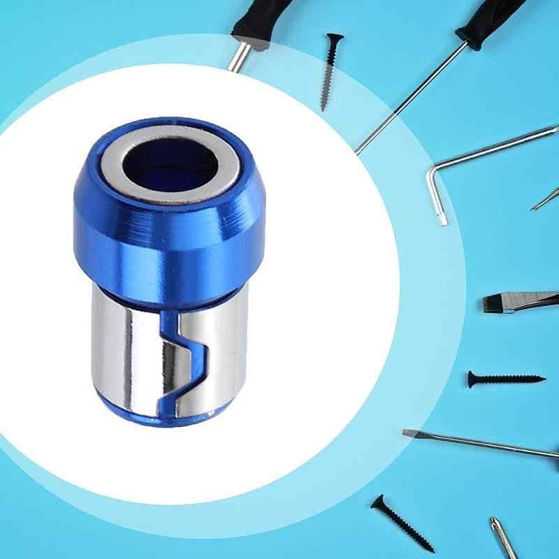 Set of 3 magnetic bit rings, essential hardware accessory for magnetic screwdriver tips, easy fix