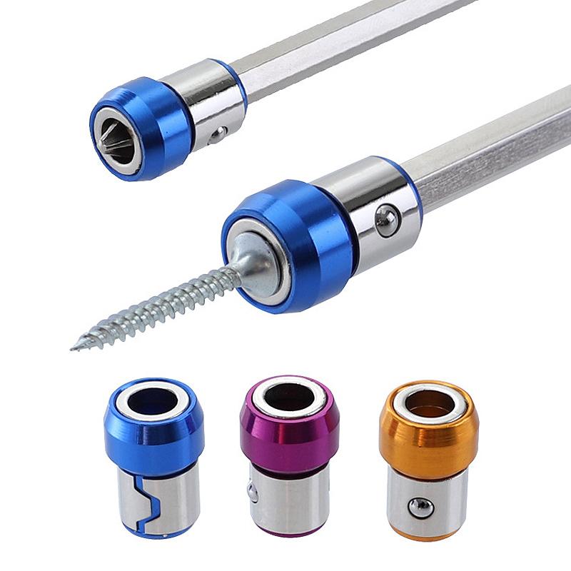 Magnetic screwdriver bit rings, 3pcs set, boosting magnetic strength for various repair tasks and DIY