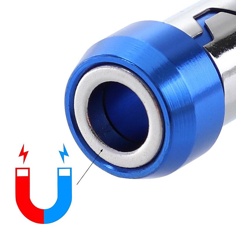 Upgrade your screwdriver with this 3-piece set of magnetic rings, a must-have DIY tool accessory