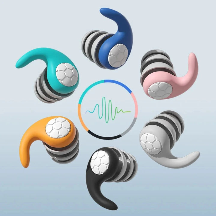 Noise Cancelling Sleep Plugs with Snoring Block Technology