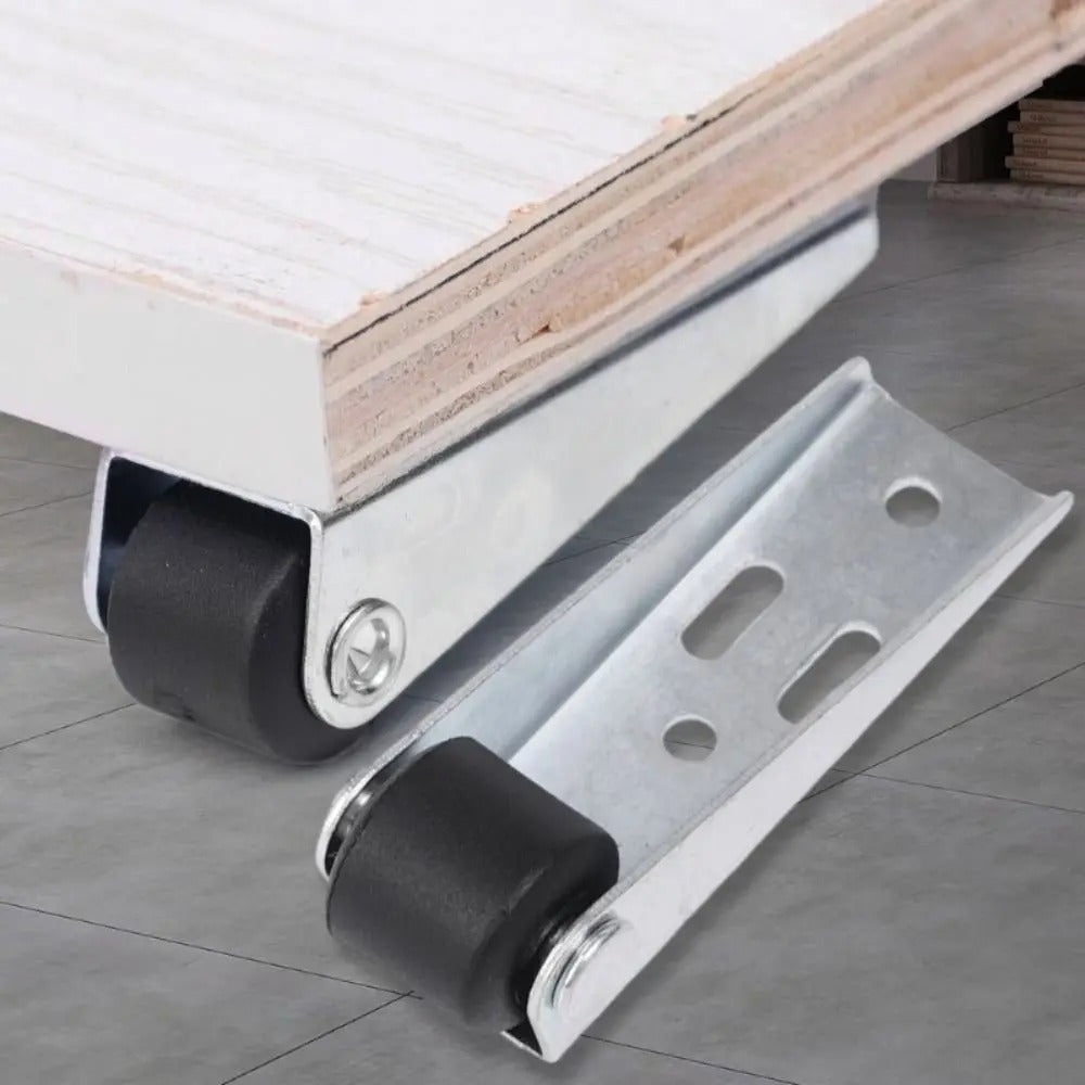 Heavy-Duty Silent Directional Furniture Caster Wheels for Cabinets & Tables