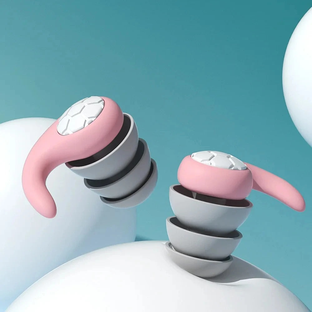 Noise Cancelling Sleep Plugs with Snoring Block Technology