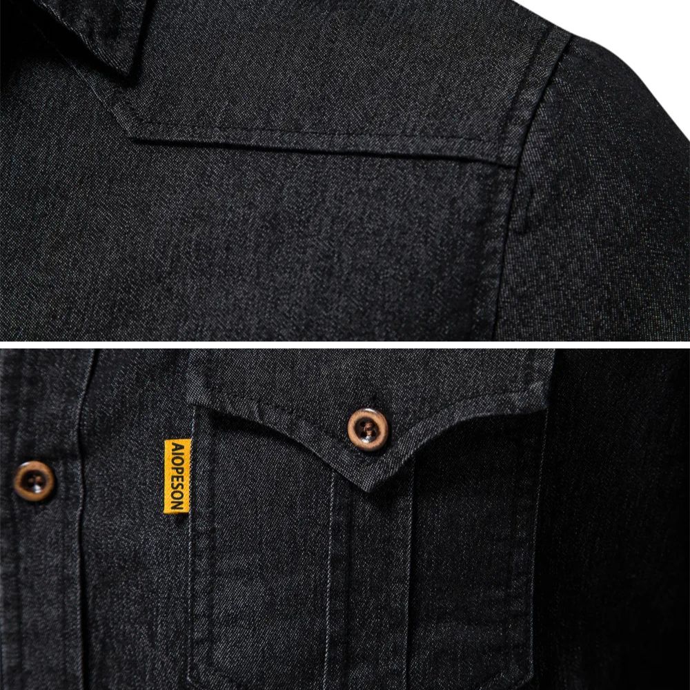 Men's long sleeve button-down, AdaptiveFit ensures comfort & style for casual & smart occasions.