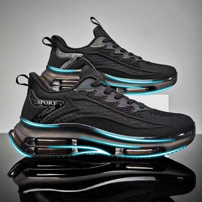 Lorenzo Men's Fashion Sneakers with breathable upper. Air cushion comfort, lightweight & supportive for daily casual wear.