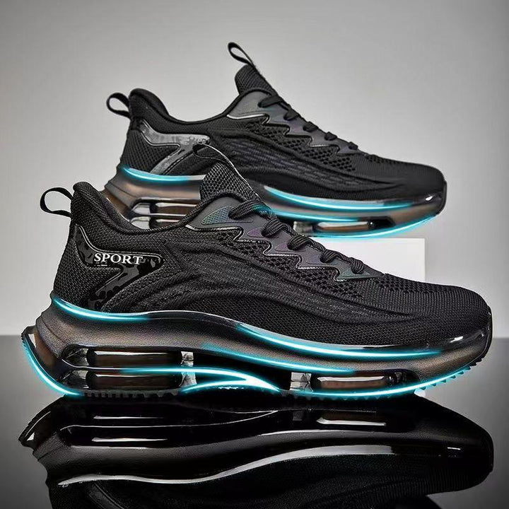Lorenzo Men's Fashion Sneakers with breathable upper. Air cushion comfort, lightweight & supportive for daily casual wear.