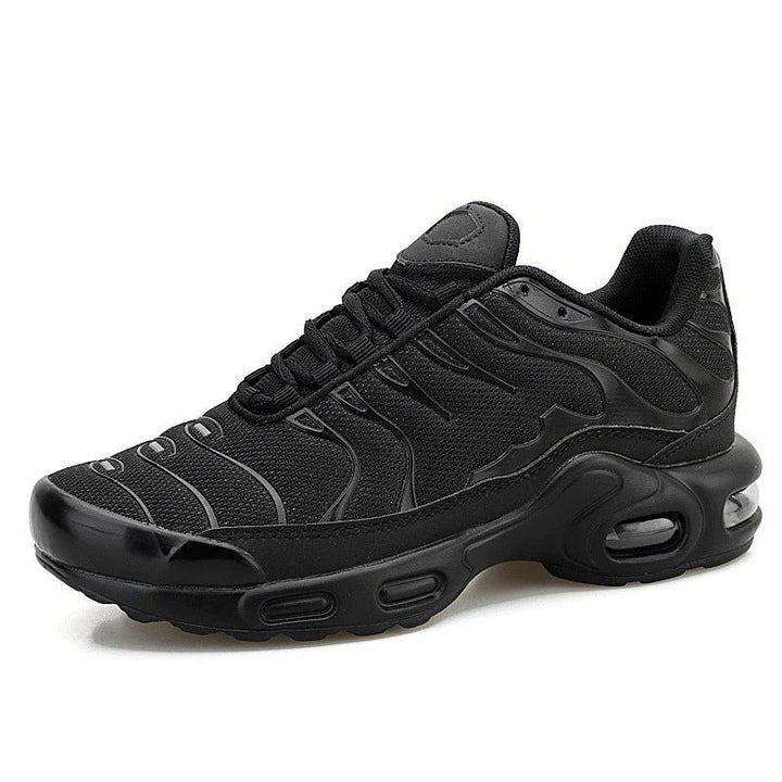 Titan men's running shoes with Air Cushion technology, offering comfort and support for sport and casual wear.
