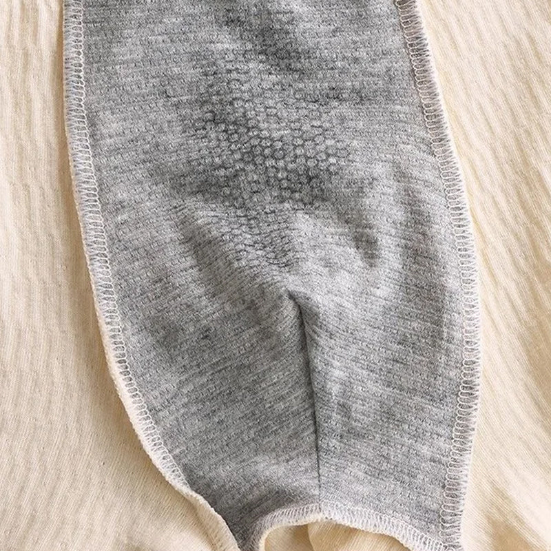 Breathable fabric detail of men's boxer briefs, indicating air circulation