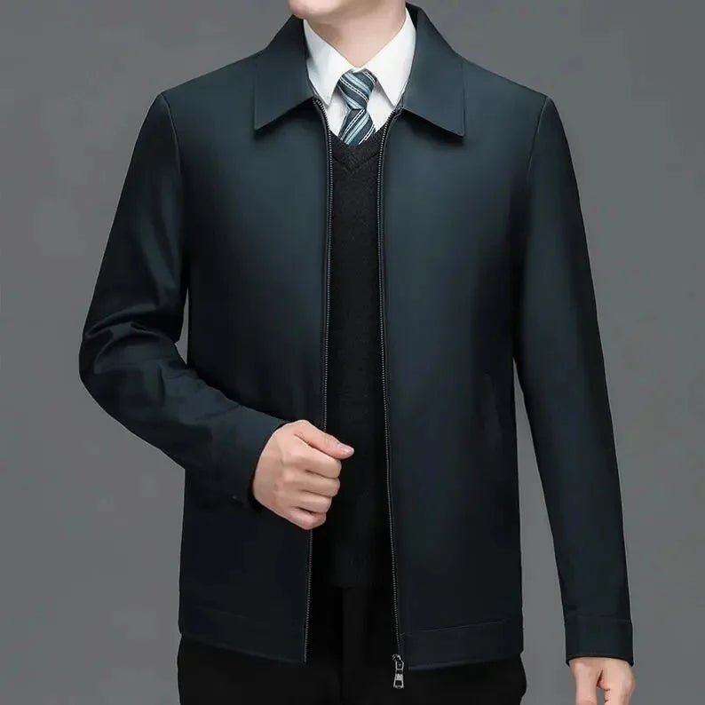 Stylish men's Arvid padded jacket, perfect for casual wear. Stay warm & protected during fall/winter.