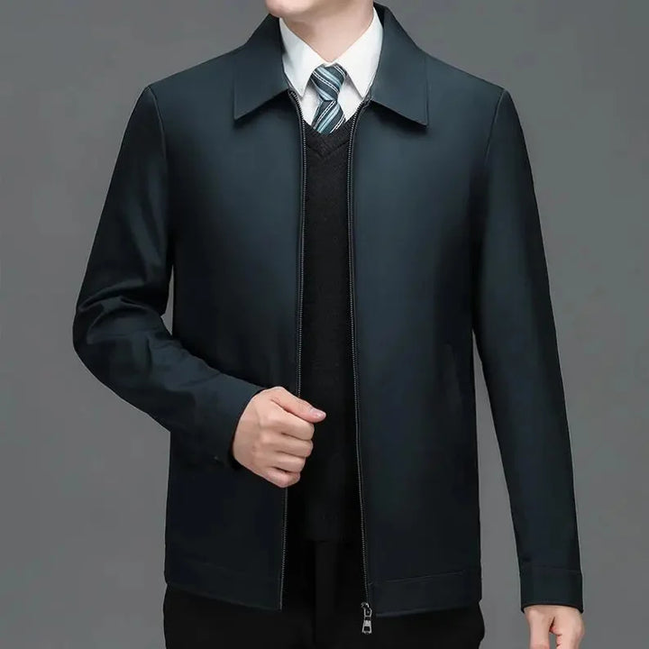 Stylish men's Arvid padded jacket, perfect for casual wear. Stay warm & protected during fall/winter.