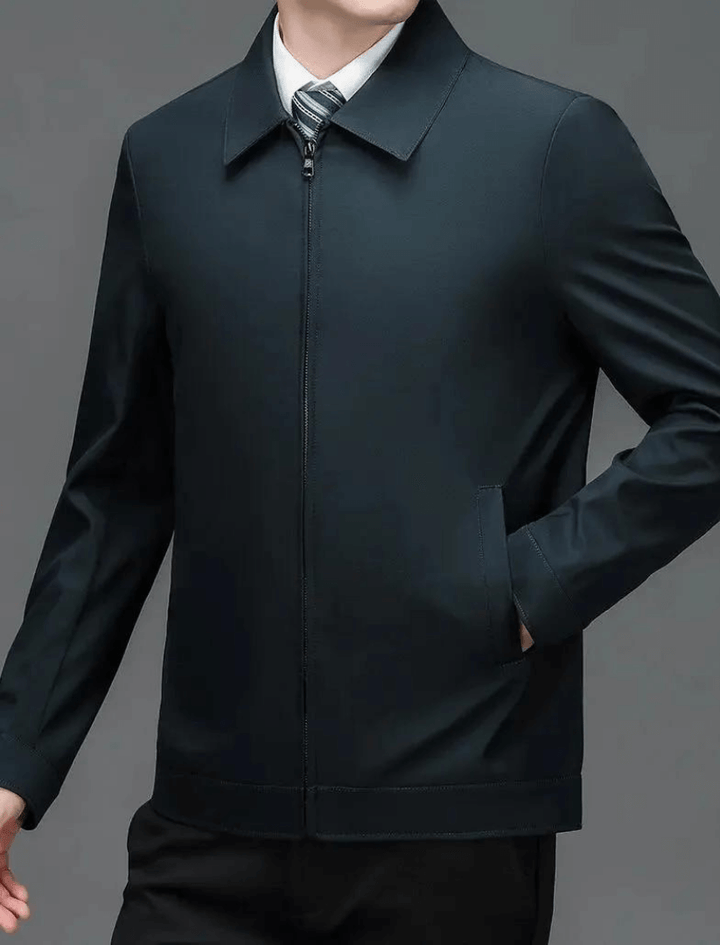 Men's Arvid winter jacket with padding. Warm polyester outerwear for cold weather, available in plus sizes.