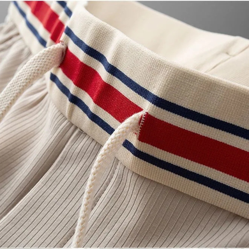 Modern men's athleisure pants, combining comfort, style, & a tailored fit for any activity.