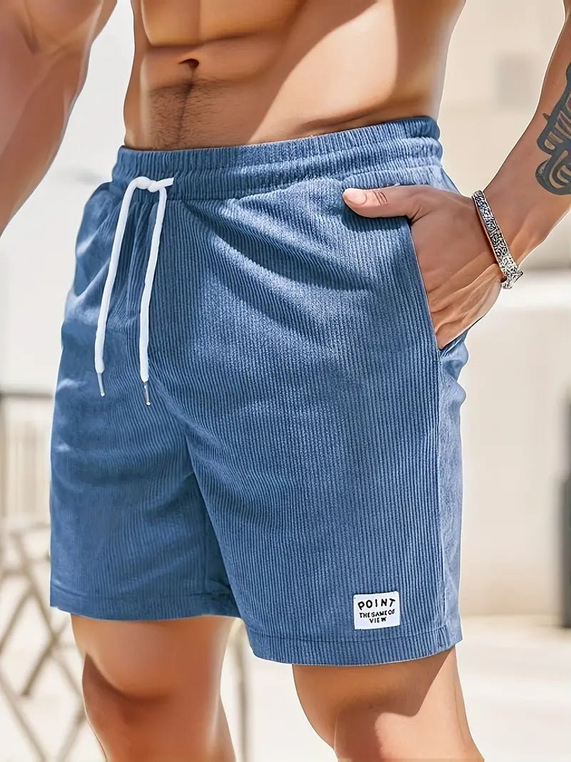 Casual quick-dry swim shorts for men, ideal beachwear & pool shorts for summer.