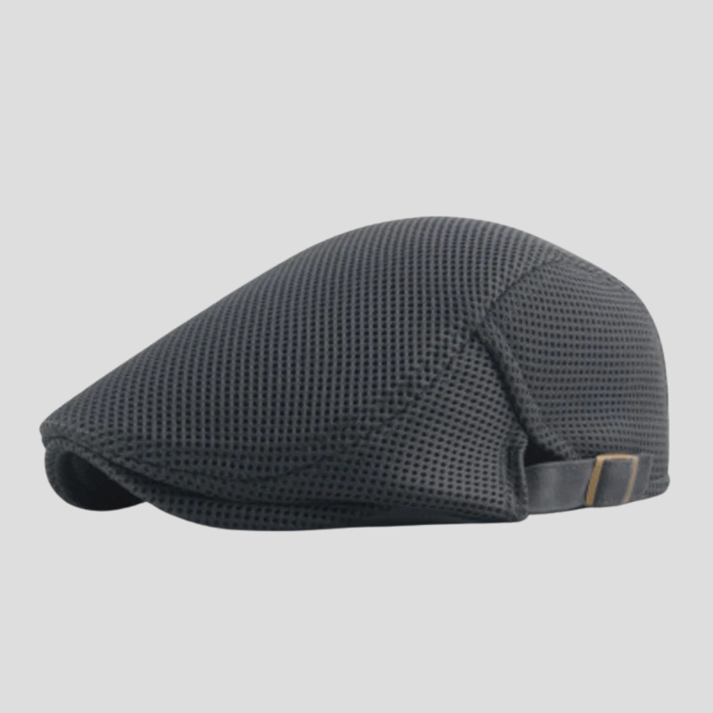 Stylish men's adjustable baseball cap with a cooling mesh back, perfect for workouts, hiking, or everyday casual wear.