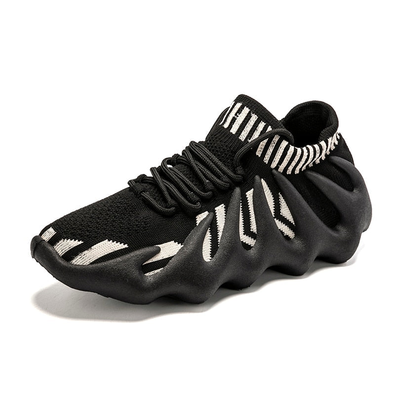 Lightweight men's athletic walking shoes with breathable mesh for sports & daily comfort.