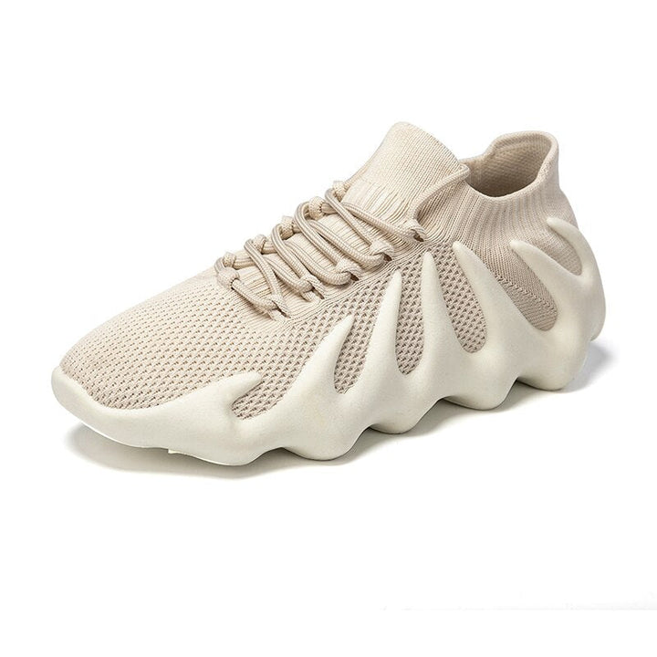 Men's sports shoes: breathable mesh, lightweight design for active comfort & support.