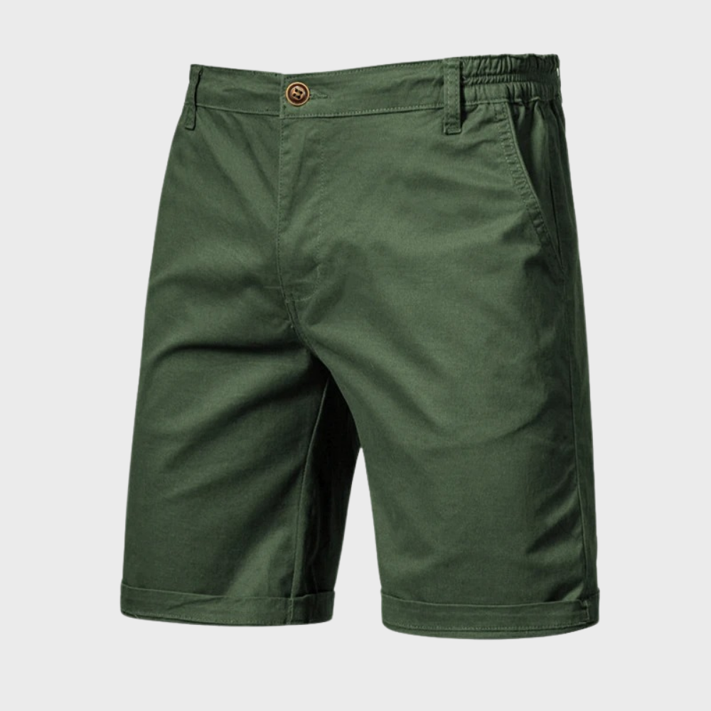 Men's casual cotton shorts, perfect for summer comfort and relaxed everyday wear.