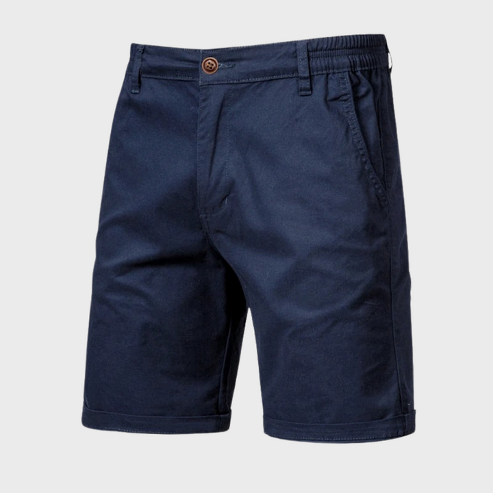 Essential men's casual shorts for summer style, made from comfortable cotton for everyday wear.