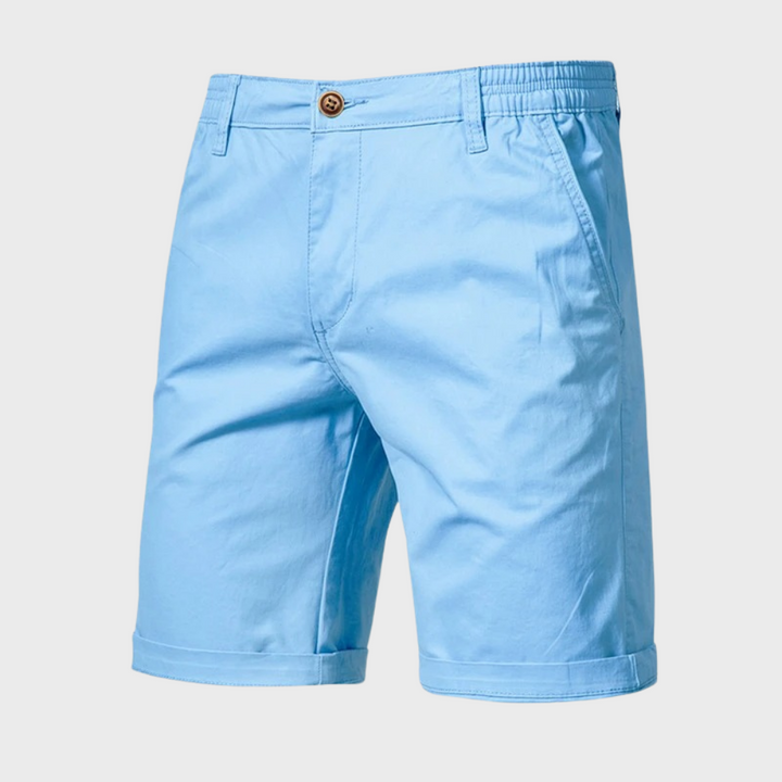 Men's summer casual shorts, crafted from cotton for comfort, perfect for vacation & leisure.