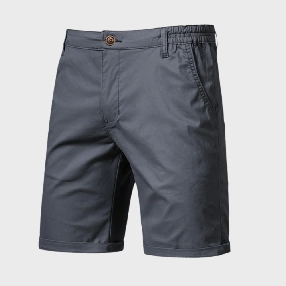 Comfortable men's cotton shorts, ideal for relaxed summer days and everyday wear.