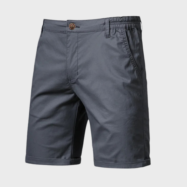 Comfortable men's cotton shorts, ideal for relaxed summer days and everyday wear.