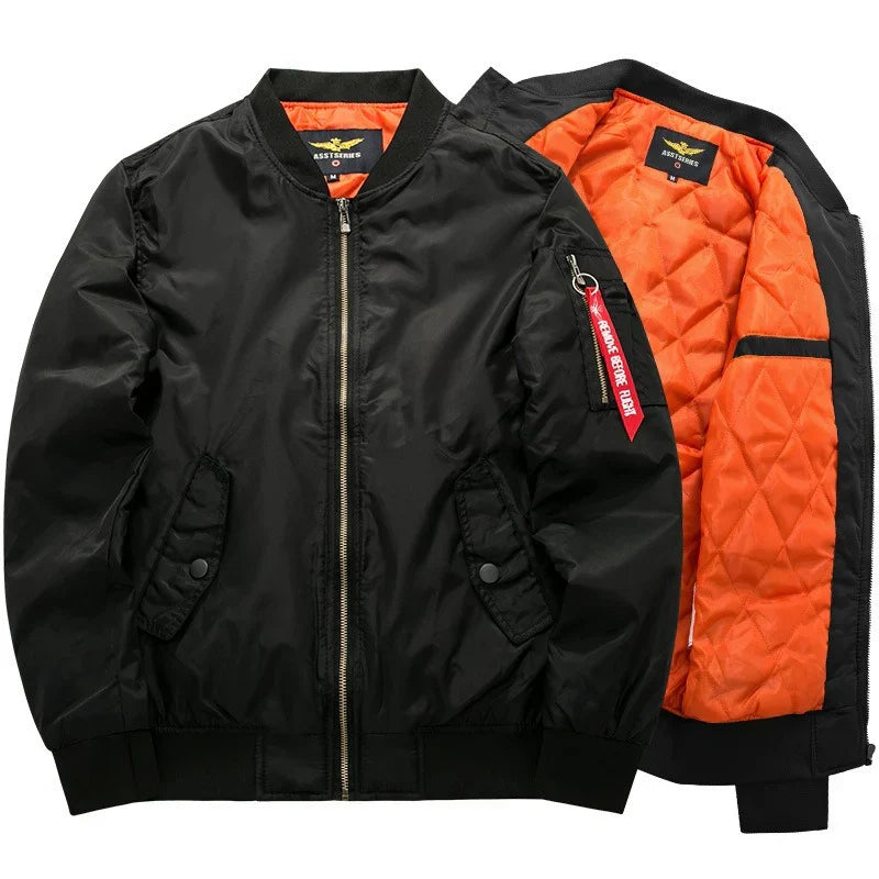 Men's casual outdoor jacket, lightweight & weather-resistant, perfect for all-season wear & travel.
