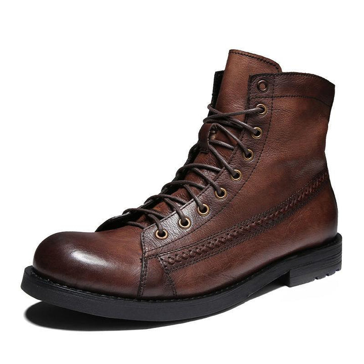 Men's classic ankle boots, Leandro style, blending timeless elegance with modern comfort for versatile wear.