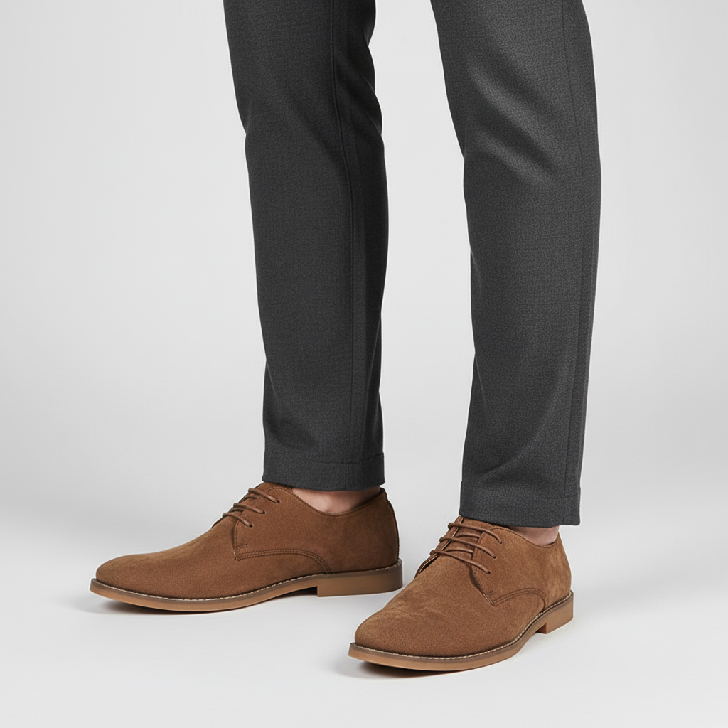 Classic men's formal Oxford shoes with sophisticated lace-up closure. Ideal for elegant business and formal attire.