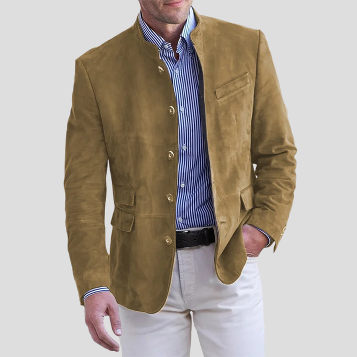 Men's classic everyday blazer, tailored fit for sharp style. Perfect for business attire & smart casual wear.