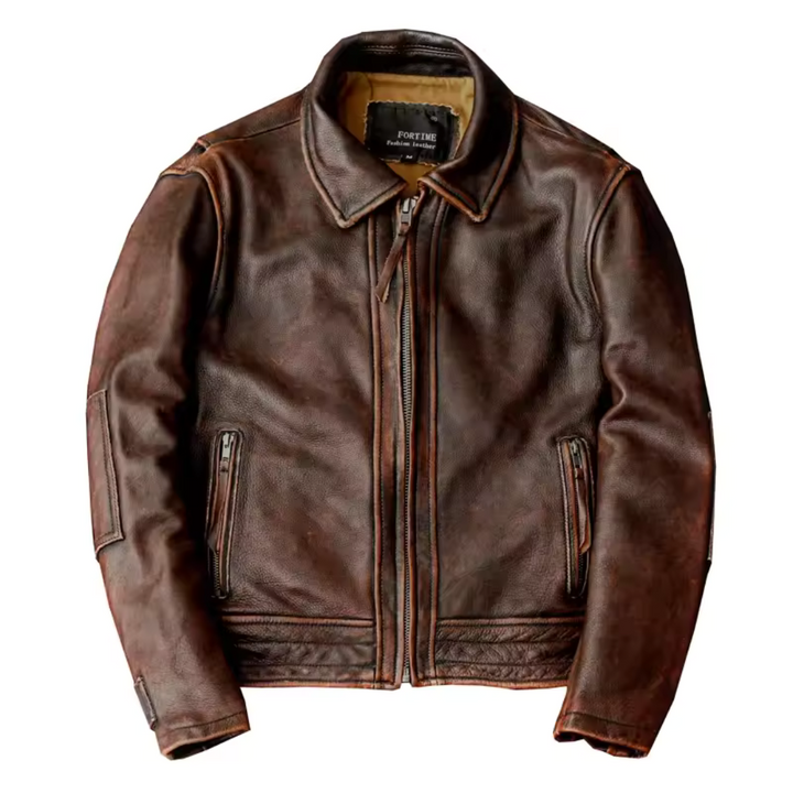 Men's Classic Retro Jacket, slim fit zipper jacket, perfect for spring/autumn. Enduring vintage style.