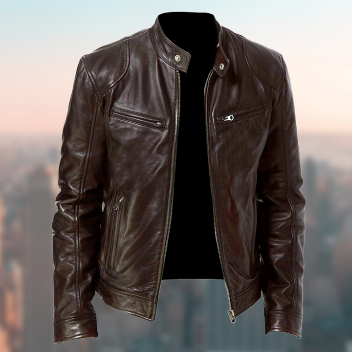 Tailored fit men's classic jacket with durable design, offering a modern and stylish look for everyday fashion.
