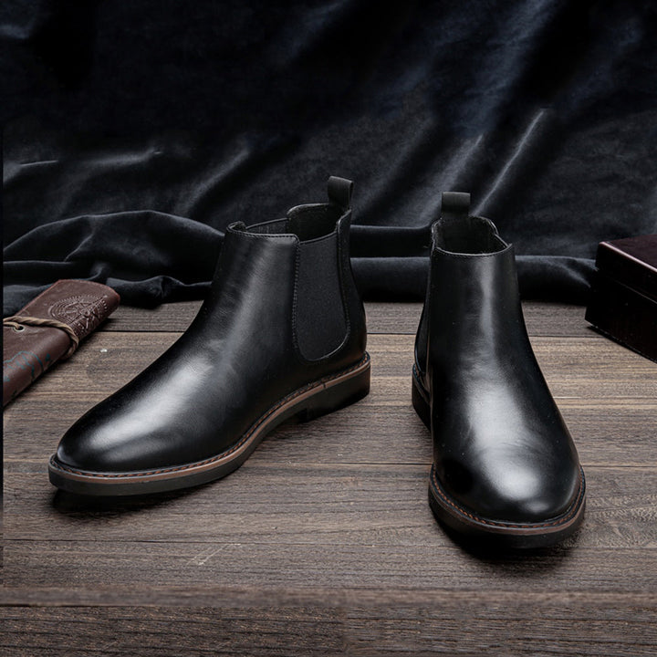 Men's versatile Chelsea boots, combining the best of dress boots and casual boots fashion