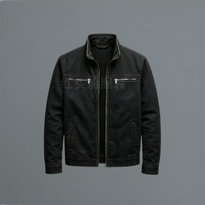 Classic men's utility jacket, rugged and versatile. Essential outerwear for casual everyday mens fashion.