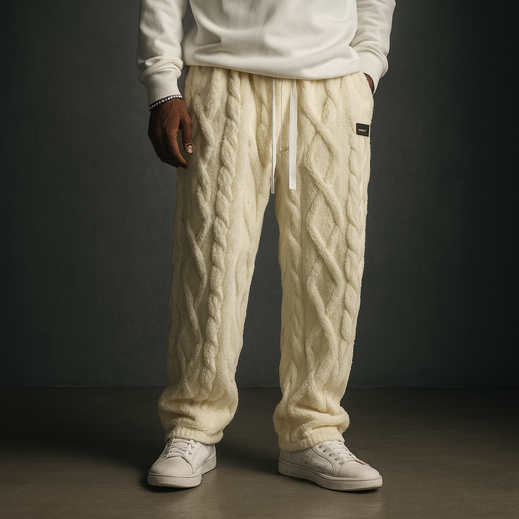 Men's cloud-soft lounge sweatpants, ultimate comfort and cozy relaxed fit for casual everyday wear.