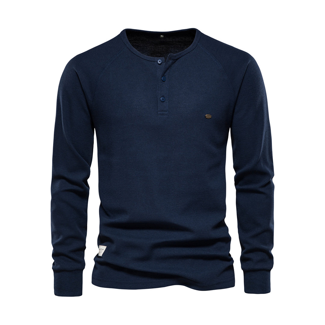 Everyday men's long sleeve shirt, a versatile and comfortable top for autumn & winter.