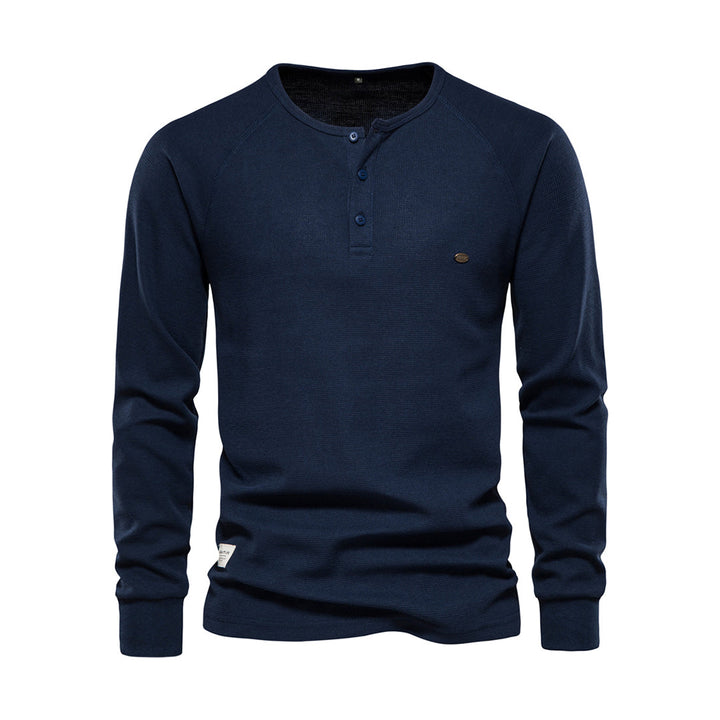 Everyday men's long sleeve shirt, a versatile and comfortable top for autumn & winter.