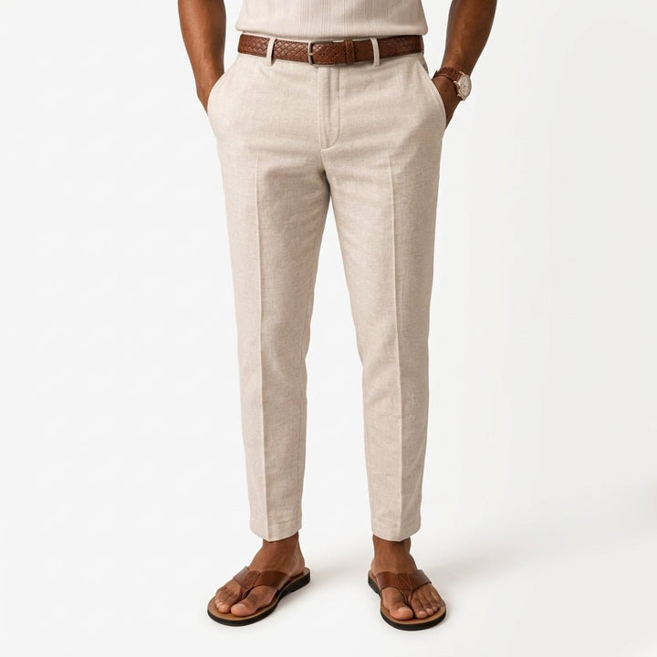 Stylish men's cushioned toe post sandals, offering superior comfort and durable design for everyday summer wear.